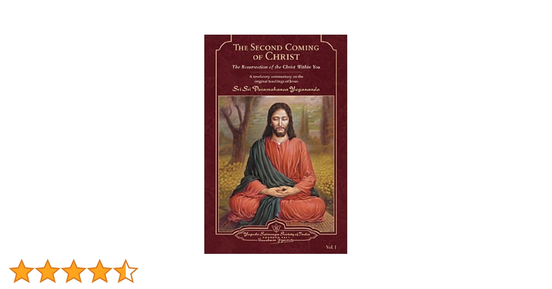 The second coming of Christ パラマハンサ・ヨガナンダ The Second Coming of Christ -- Hardback
